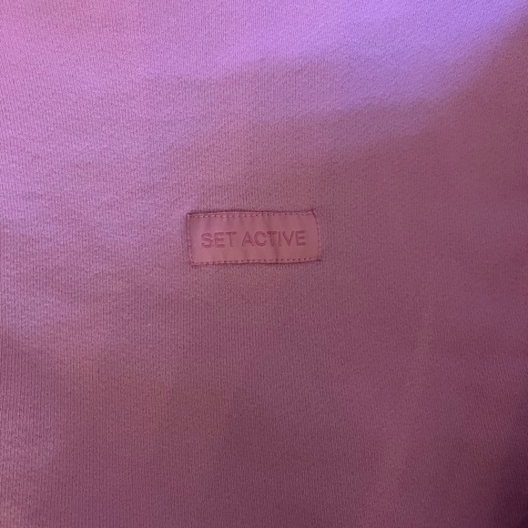 Set Active Half Zip Sweatshirt- Charm - Picture 5 of 5